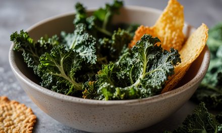 Keto Crispy Kale Chips