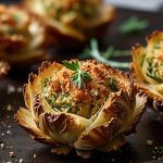 Keto Crispy Parmesan-Crusted Artichoke Hearts Recipe