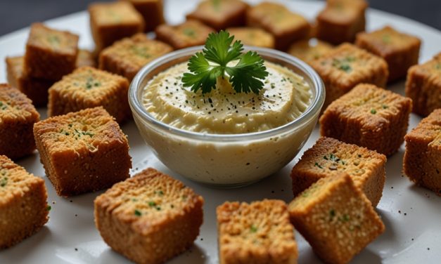 Keto Crispy Tofu Bites