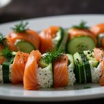 Keto Cucumber and Smoked Salmon Rolls Recipe