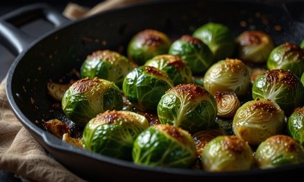 Keto Garlic Butter Brussels Sprouts