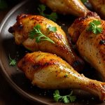 Keto Garlic Lemon Chicken Drumsticks