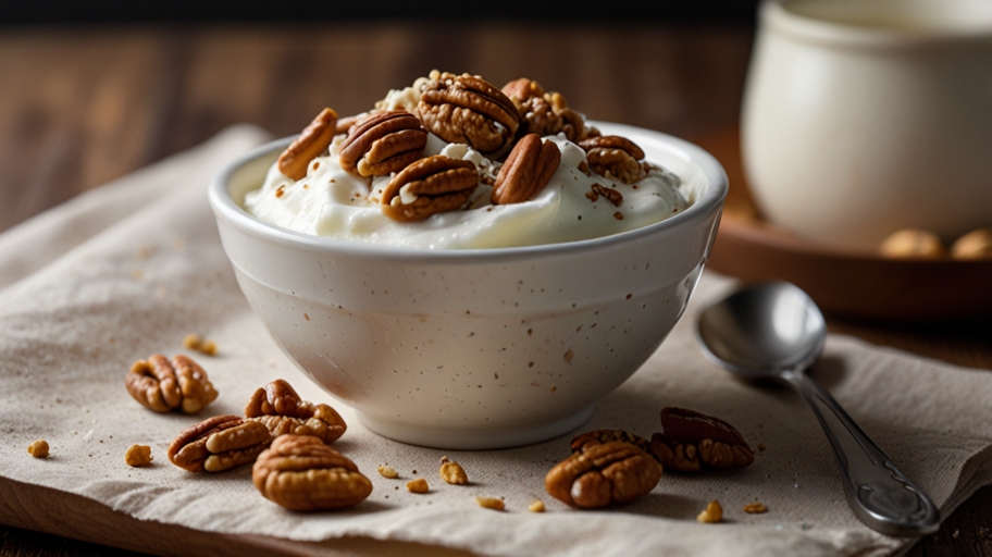 Keto Greek Yogurt with Nuts