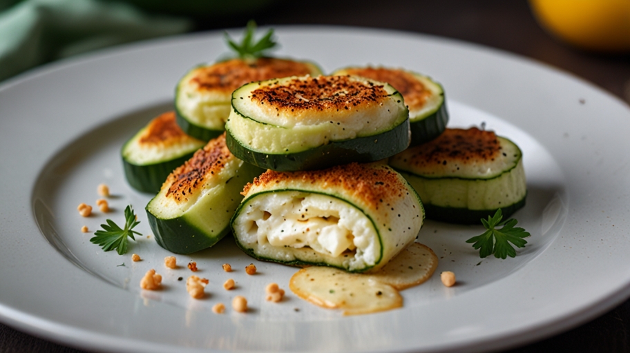 Keto Grilled Zucchini Roll-Ups Recipe