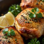 Keto Lemon Pepper Chicken Thighs