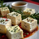 Keto Marinated Feta Cheese