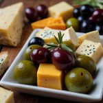 Keto Olives and Cheese Platter