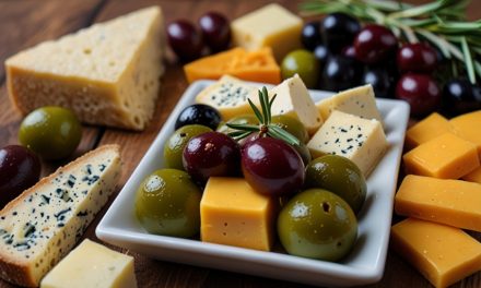 Keto Olives and Cheese Platter