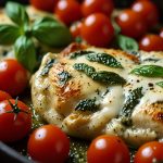 Keto Pesto Chicken Bake