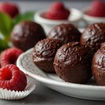 Keto Raspberry Chocolate Truffles