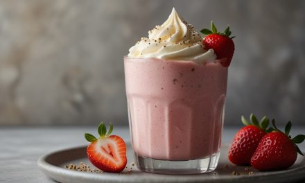 Keto Strawberry Cheesecake Smoothie Recipe