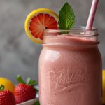 Keto Strawberry Lemonade Smoothie Recipe