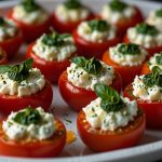 Keto Stuffed Cherry Tomatoes Recipe