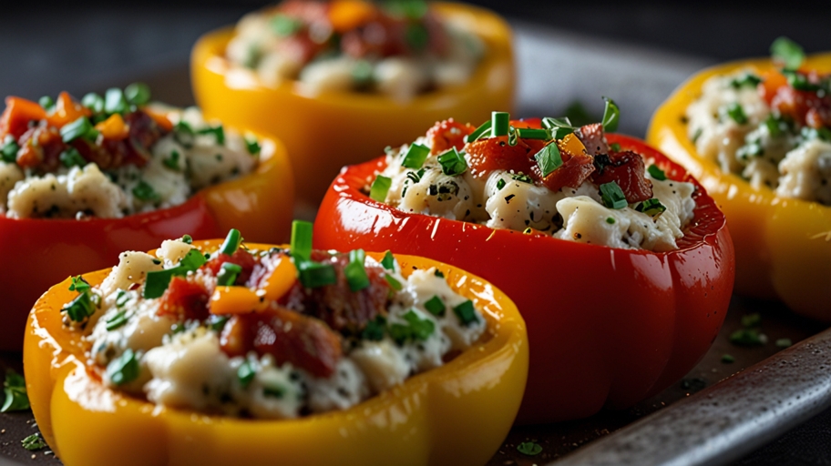 Keto Stuffed Mini Peppers