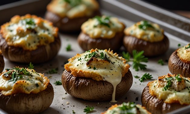 Keto Stuffed Mushrooms