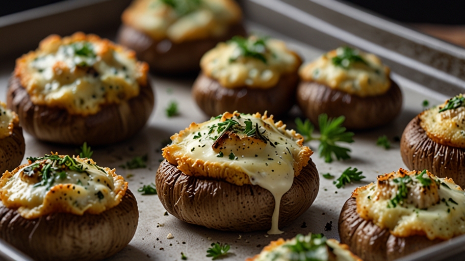 Keto Stuffed Mushrooms