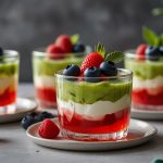 Keto Sugar-Free Jello with Whipped Cream