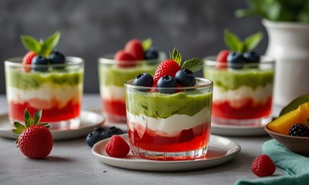 Keto Sugar-Free Jello with Whipped Cream