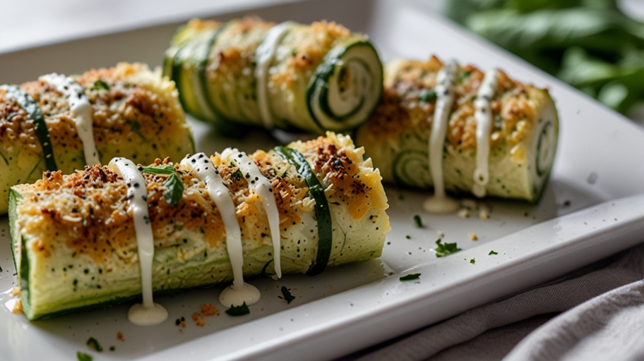 Keto Zucchini Roll-Ups