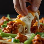 Buffalo Chicken Keto Pizza