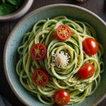 Keto Avocado Basil Noodles