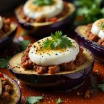 Keto Beef Stuffed Eggplant Recipe