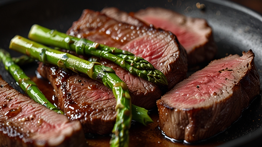 Keto Beef and Asparagus Skillet Keto Beef and Asparagus Skillet