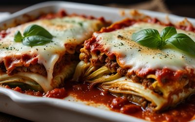 Keto Beef and Cheese Zucchini Lasagna Recipe