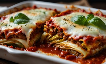 Keto Beef and Cheese Zucchini Lasagna Recipe