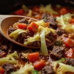 Keto Cabbage and Beef Soup Recipe