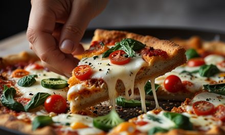 Keto Cauliflower Crust Veggie Pizza