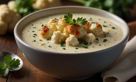 Keto Cauliflower Soup