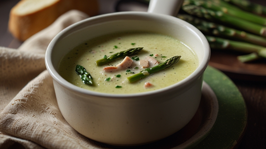 Keto Creamy Asparagus Soup Keto Creamy Asparagus Soup