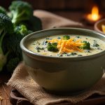 Keto Creamy Broccoli Cheddar Soup Recipes