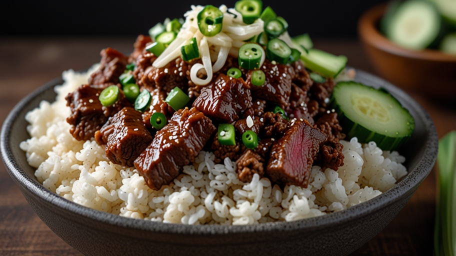 Keto Korean Beef Bowl Recipe