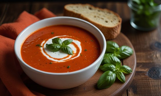 Keto Roasted Red Pepper Soup Recipe