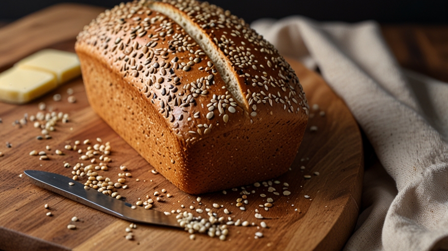 Keto Sesame Seed Bread Recipe