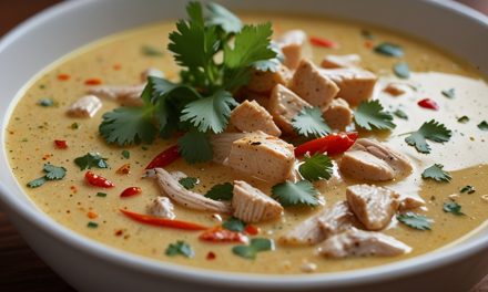 Keto Thai Coconut Chicken Soup Recipes