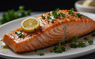 Lemon Garlic Butter Salmon