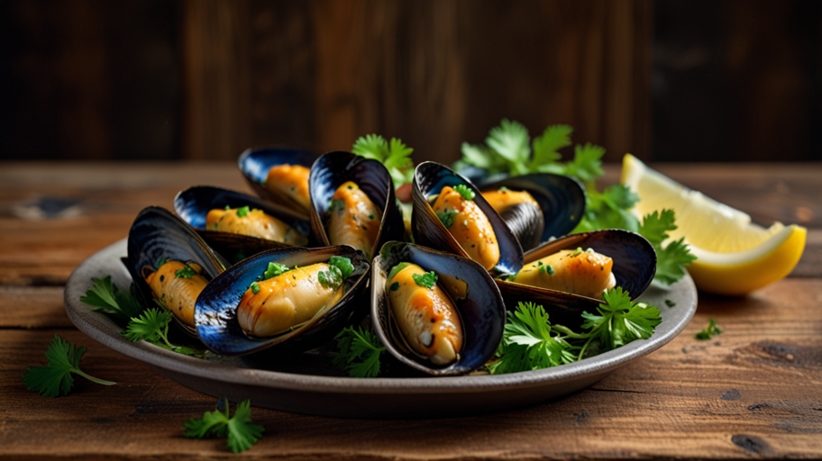 Keto Grilled Mussels with Herb Butter Recipe