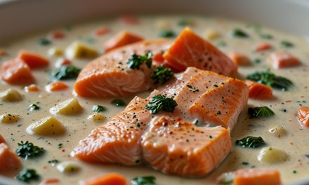 Keto Salmon Chowder Recipe