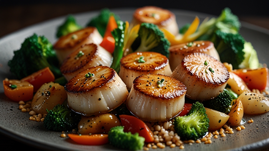 Keto Scallop Stir-Fry Recipe