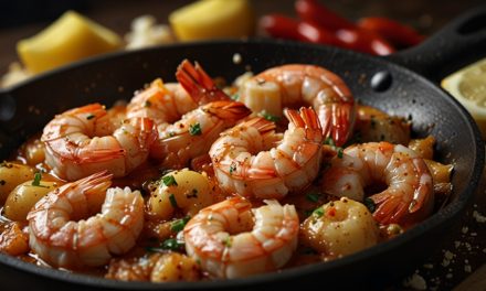 Keto Shrimp Scampi with Spaghetti Squash Recipe