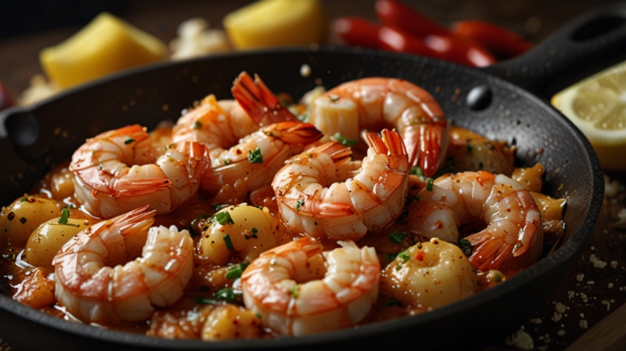 Keto Shrimp Scampi with Spaghetti Squash Recipe