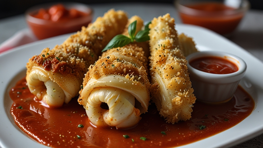 Keto Stuffed Calamari with Spinach and Cheese Recipe
