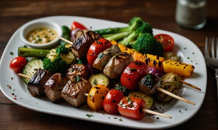 Keto Swordfish Skewers Recipe